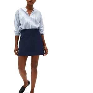 EVERLANE NAVY SKIRT SIZE 12